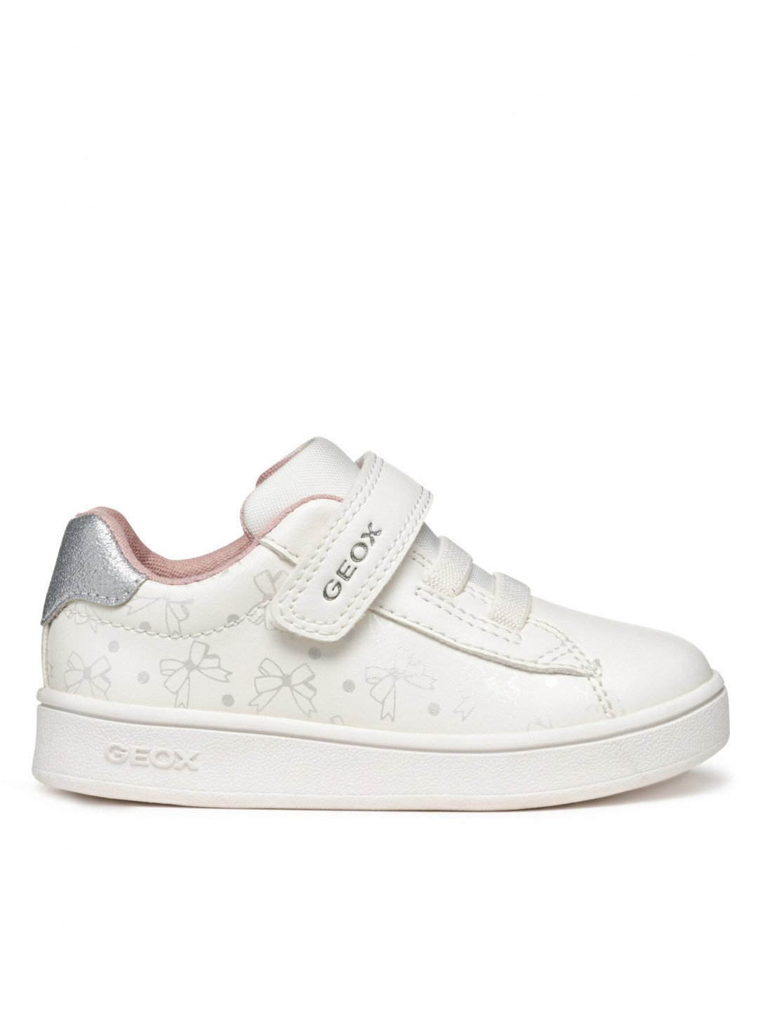 Geox Sneakersy B Eclyper B455MA 0BCQD C1151 Bílá